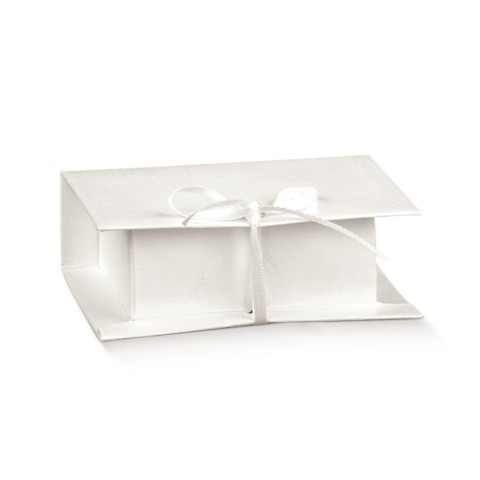 SCATOLA FORMA LIBRO 70X60X30 FIBRA BIANCA